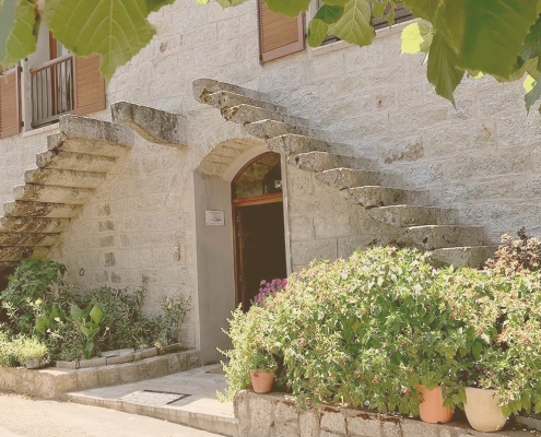 photo de l'entrée de la maison U Fragnu di Peruccio